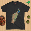 Peacock — ukiyo-e graphic tee by Nagasawa Roshū | Manga Hanga