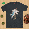 Cranes — ukiyo-e graphic tee by Hokusai | Manga Hanga