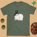 Rabbit — ukiyo-e graphic tee by Kōno Bairei | Manga Hanga