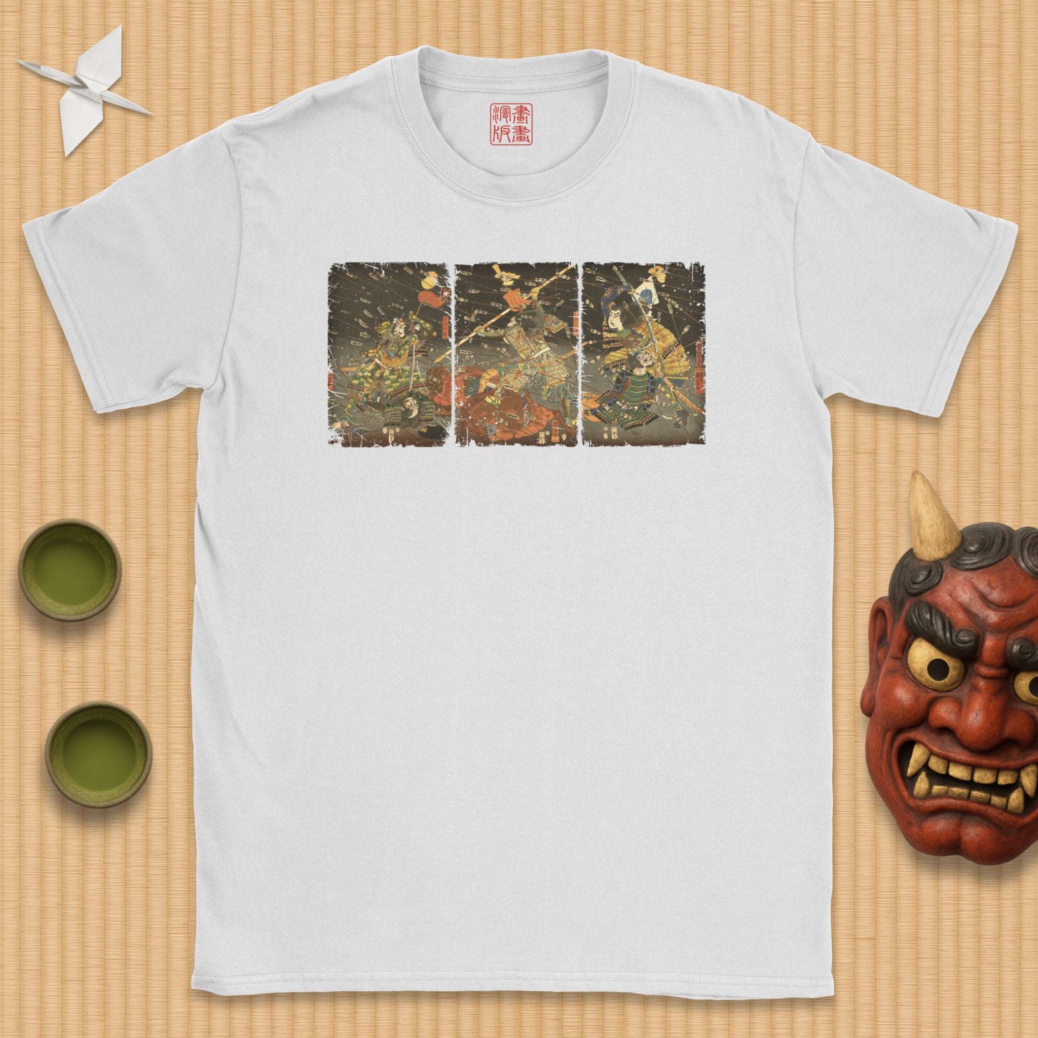Shijōnawate Triptych T-Shirt