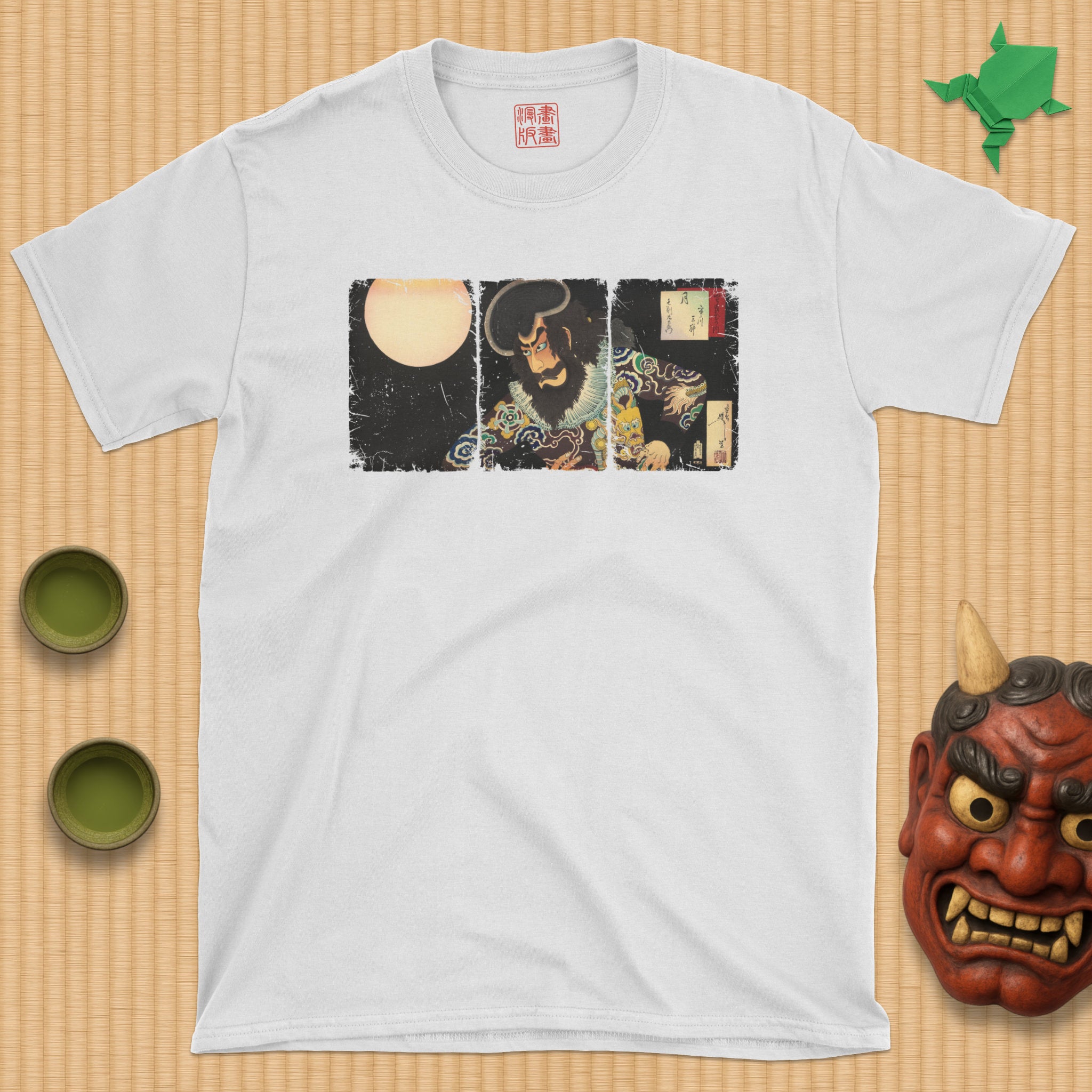 Kezori Kuemon Triptych T-Shirt