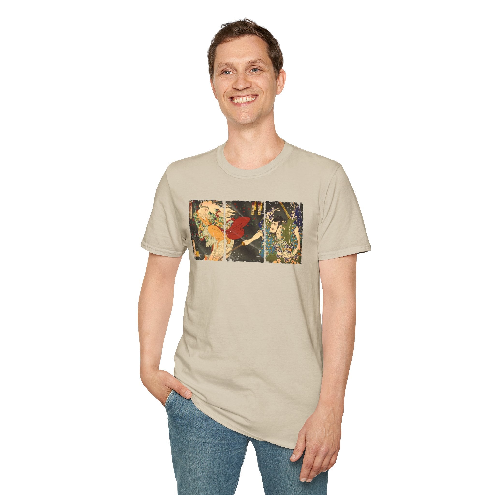 Ibaraki Triptych T-Shirt - Manga Hanga - 