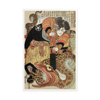 Jiraiya Killing a Giant Serpent Poster - Manga Hanga - 31679784014381648932