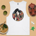 Portrait of Matsunami Kengyo — ukiyo-e tank top by Kunisada | Manga Hanga