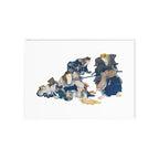Kabuki Frogs Postcard - Manga Hanga - 68011374218480938778