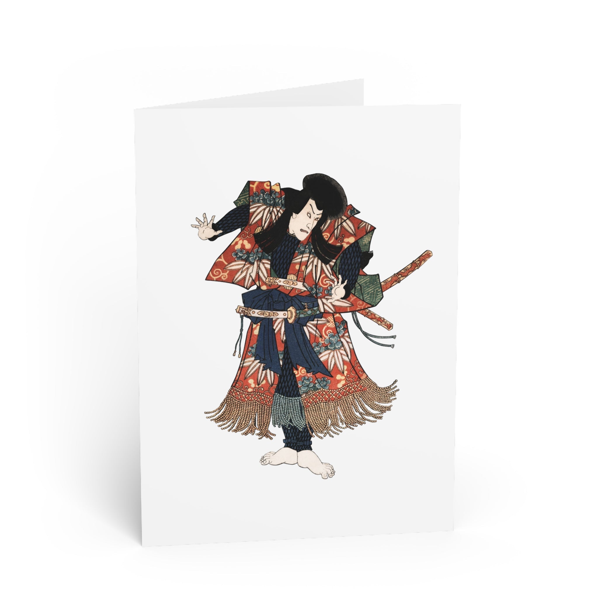 Kaja Yoshitaka Greeting Card - Manga Hanga - 17246251798103641733