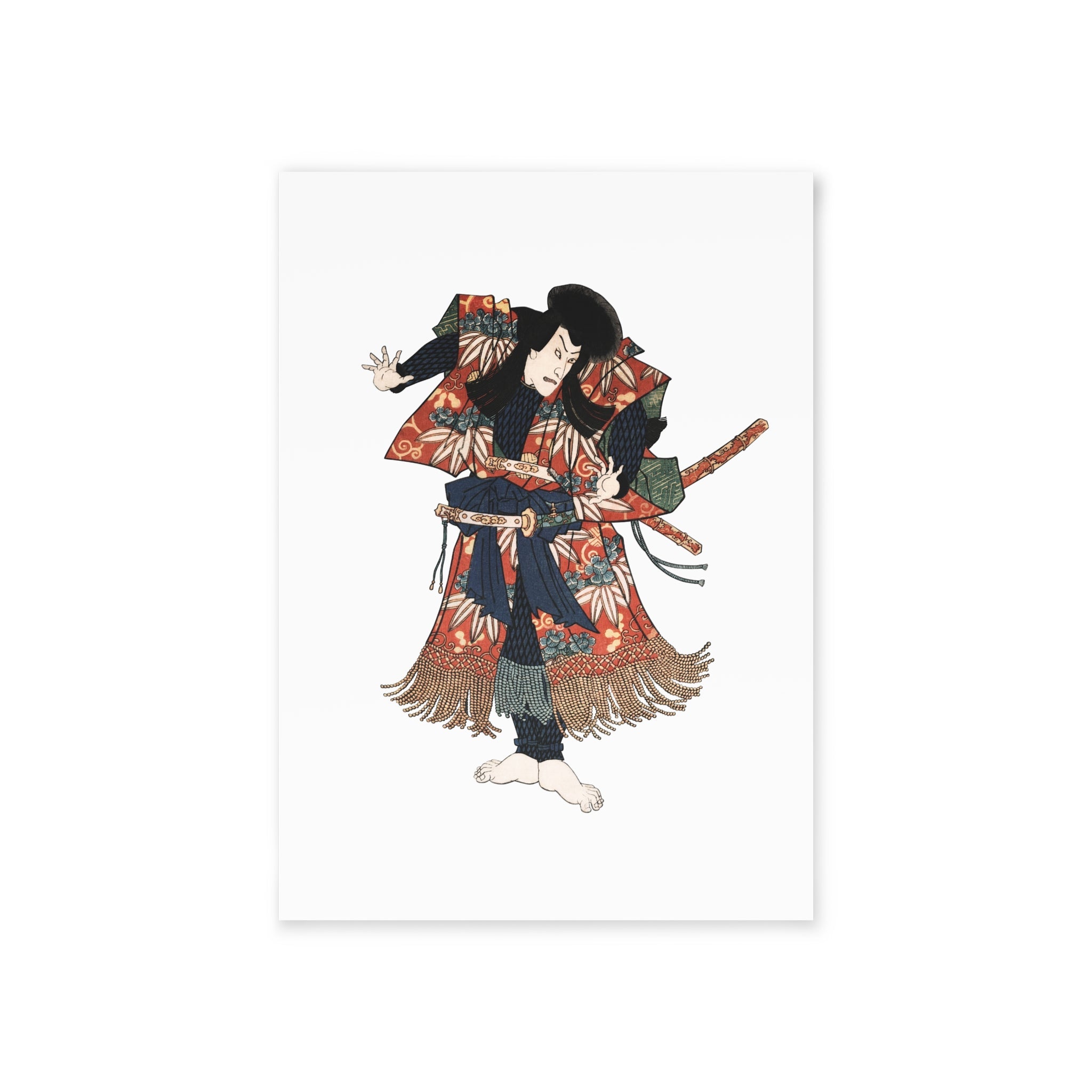 Kaja Yoshitaka Postcard - Manga Hanga - 24797839366238600290