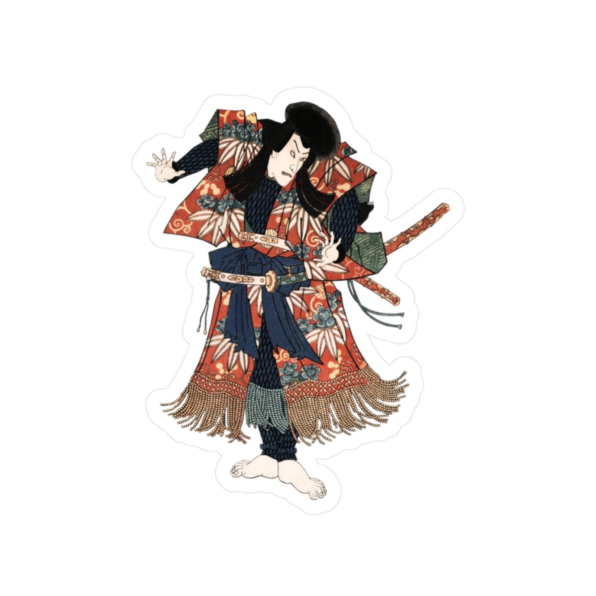 Kaja Yoshitaka Sticker - Manga Hanga - 18105226487888881940
