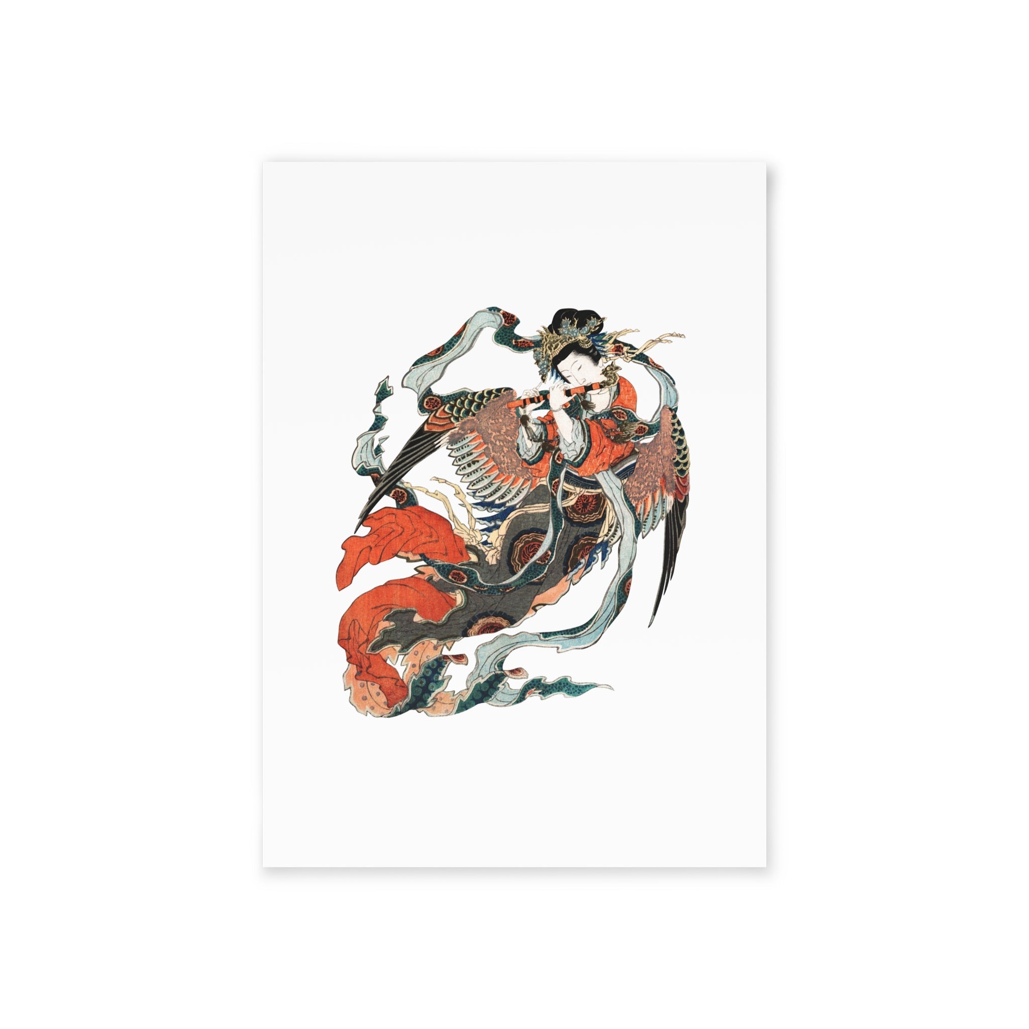 Karyōbinga Postcard - Manga Hanga - 27537291707428149502