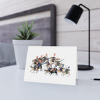 Kawanakajima Greeting Card - Manga Hanga - 
