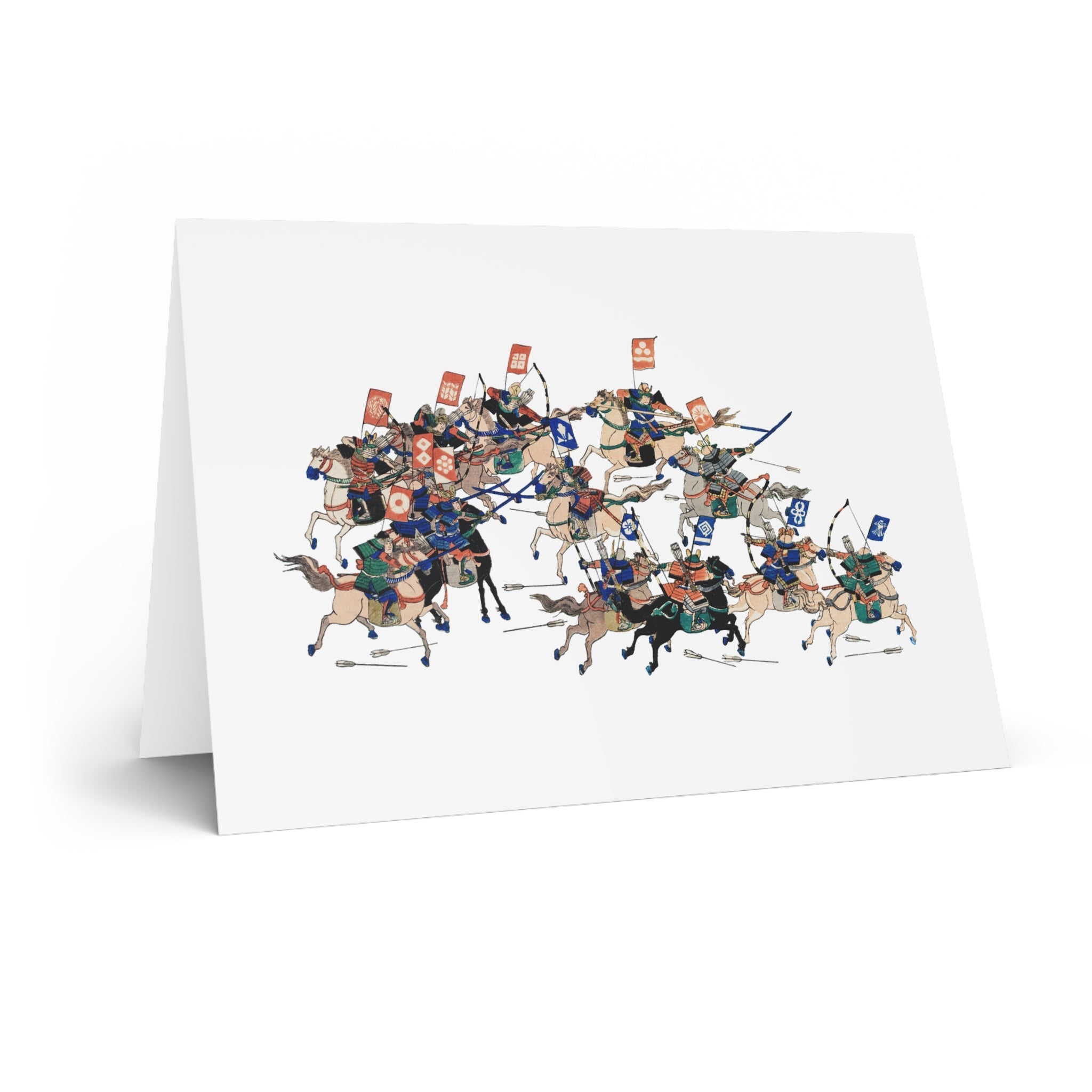 Kawanakajima Greeting Card - Manga Hanga - 27201601550748014365