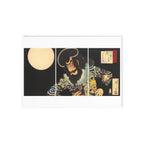 Kezori Kuemon Triptych Postcard - Manga Hanga - 13079871609201231248