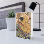 Kinhyōshi Yōrin Greeting Card - Manga Hanga - 