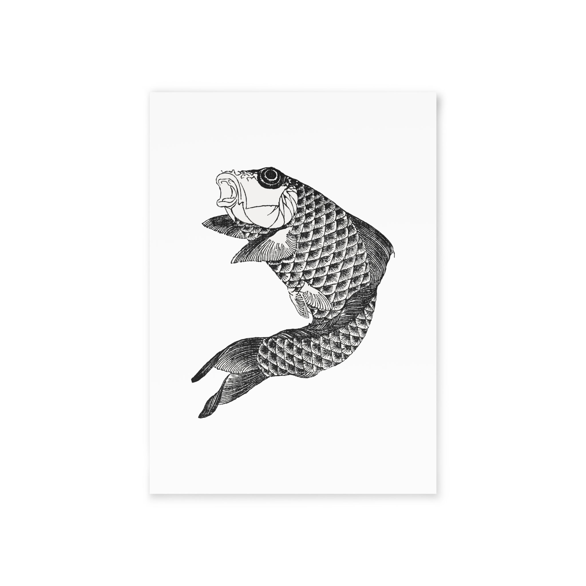 Koi Postcard - Manga Hanga - 10827506791876932866