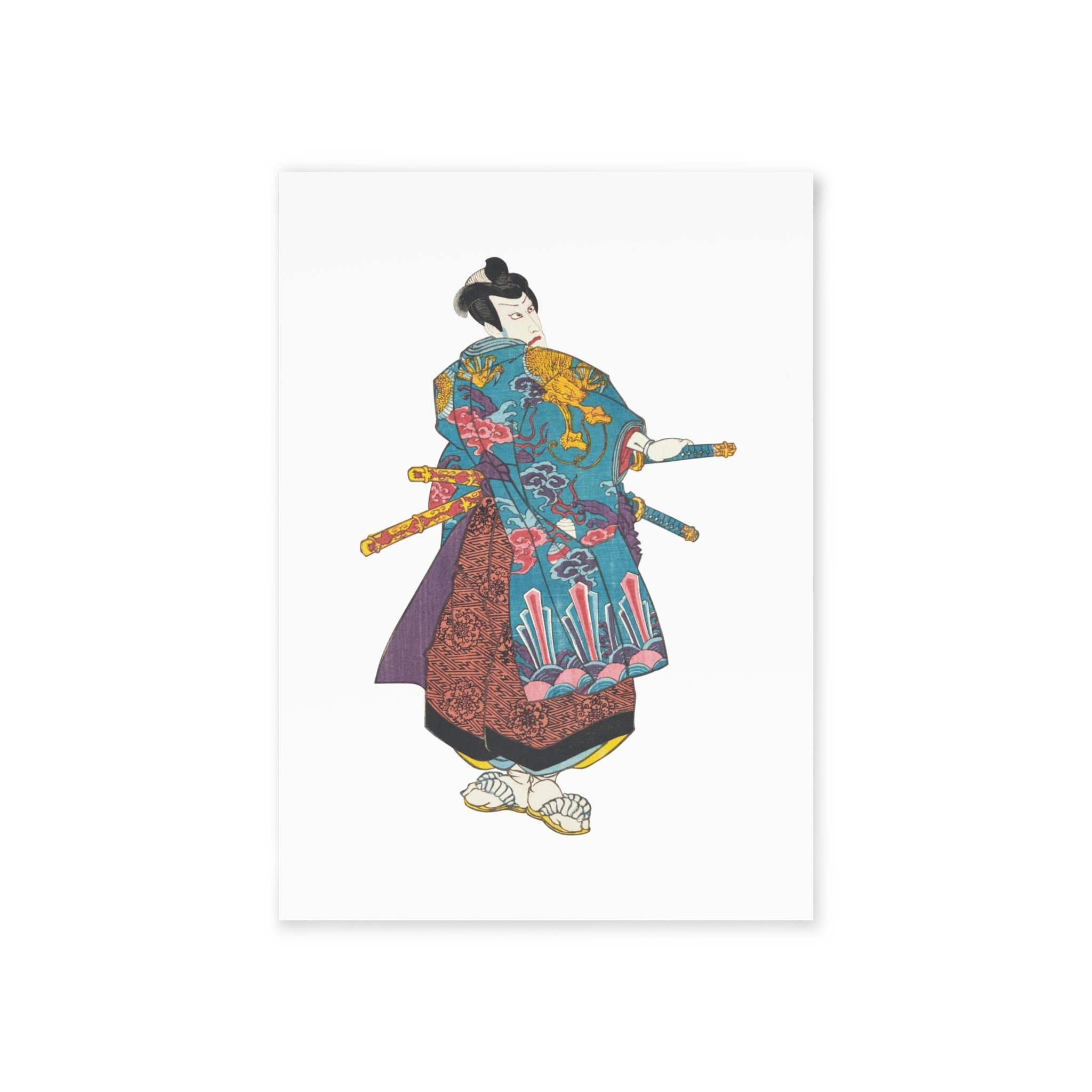 Kumeyama Tetsuzan Postcard - Manga Hanga - 62741487909287707596