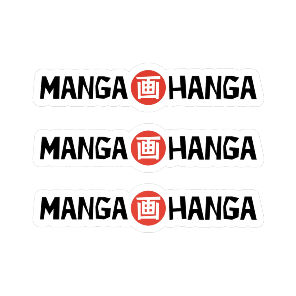 Manga Hanga Logo Stickers - Manga Hanga - 37572148520238606193