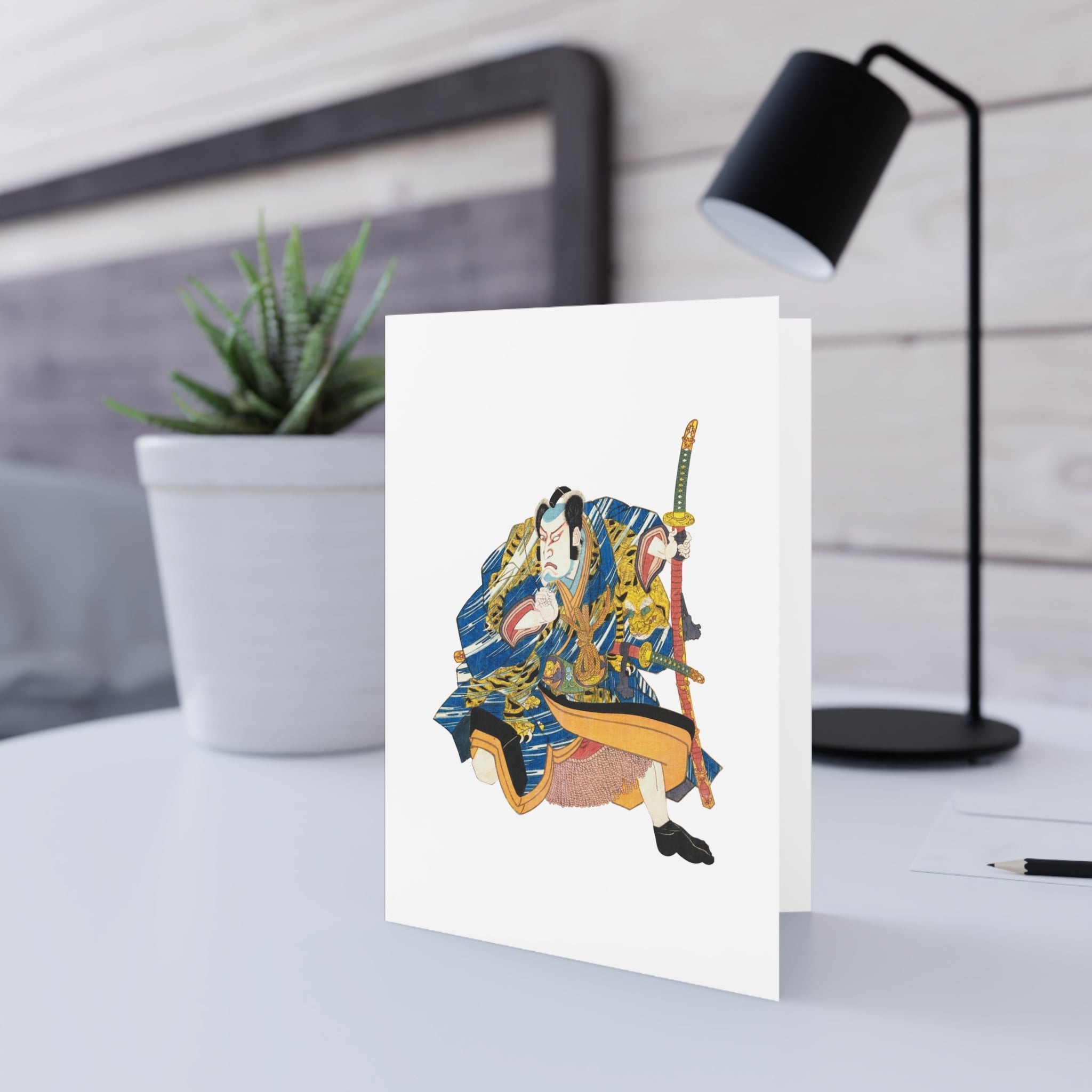 Matano Goryōji Greeting Card - Manga Hanga - 