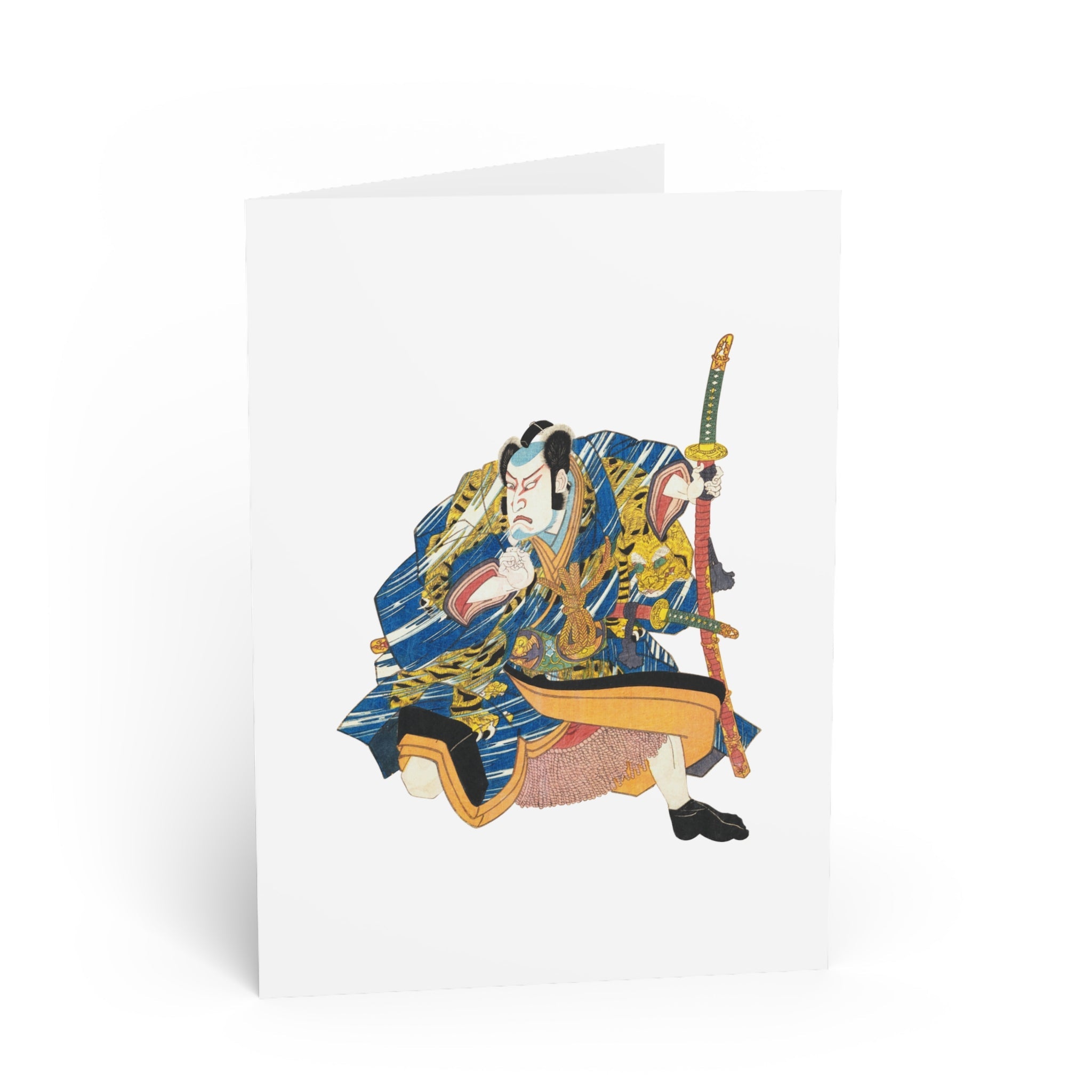 Matano Goryōji Greeting Card - Manga Hanga - 19122722299445566982
