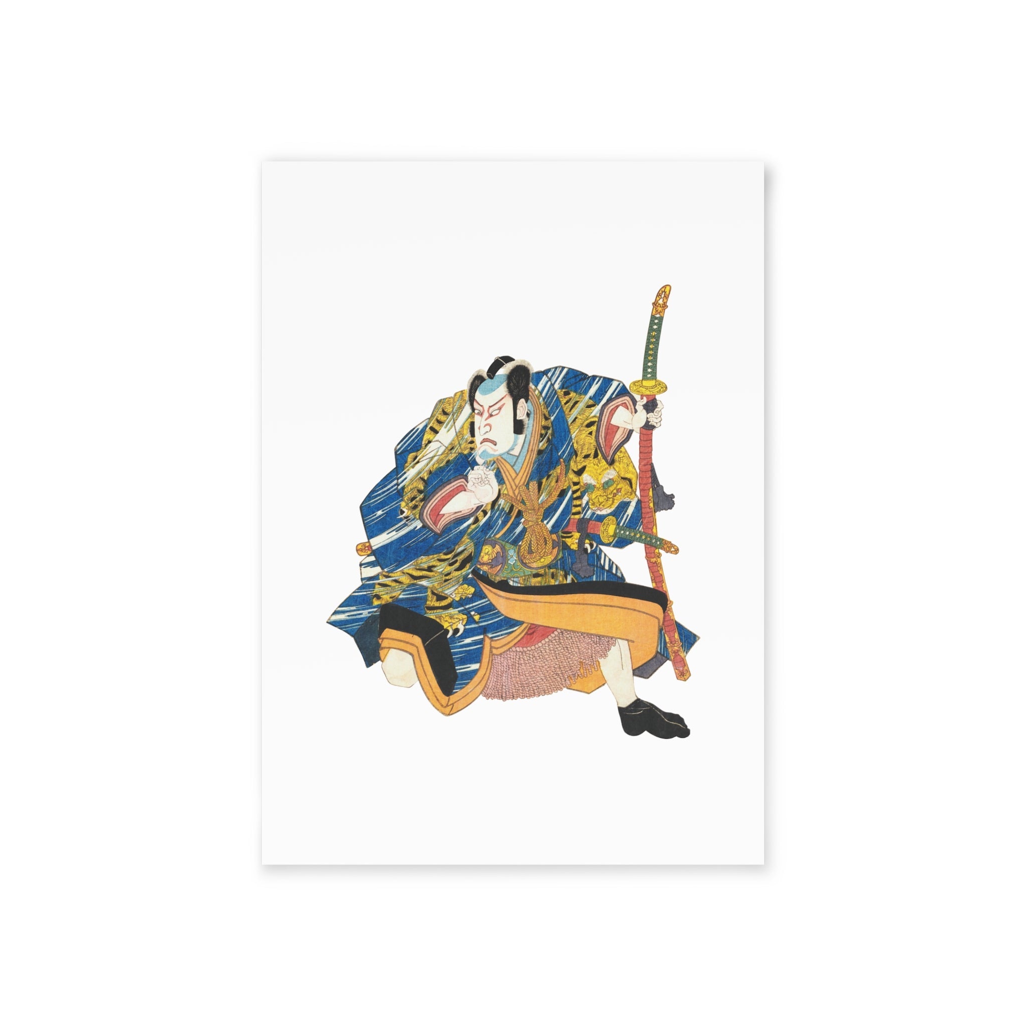 Matano Goryōji Postcard - Manga Hanga - 93603564677583243878