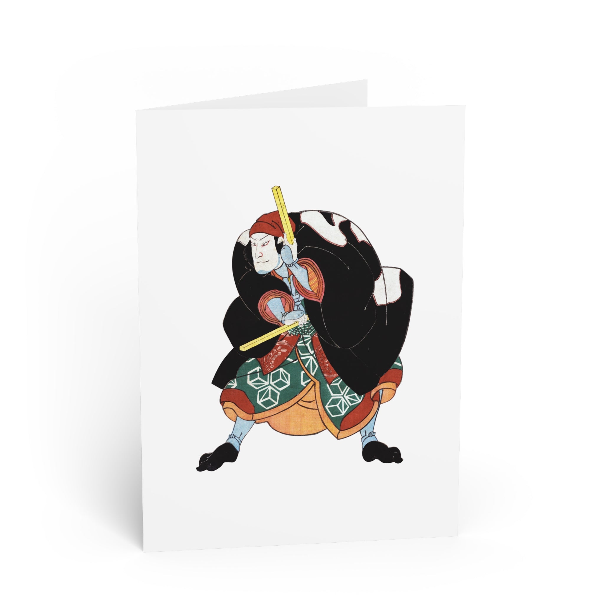 Naniwa no Jirosaku Greeting Card - Manga Hanga - 31758006799485612010
