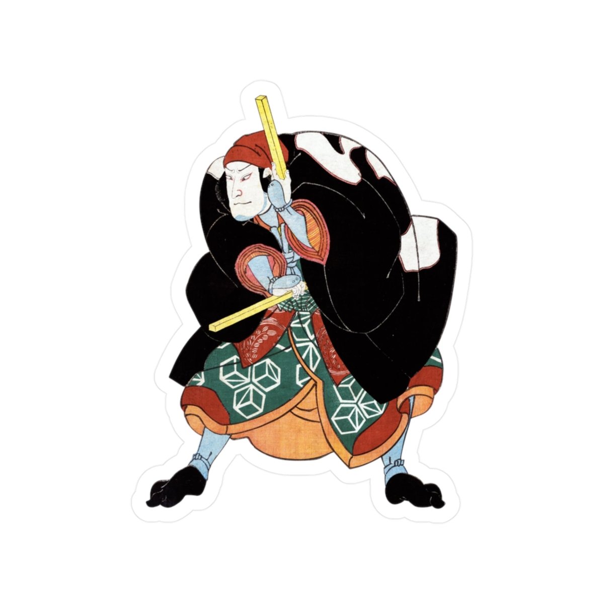 Naniwa no Jirosaku Sticker - Manga Hanga - 15557625108555650717
