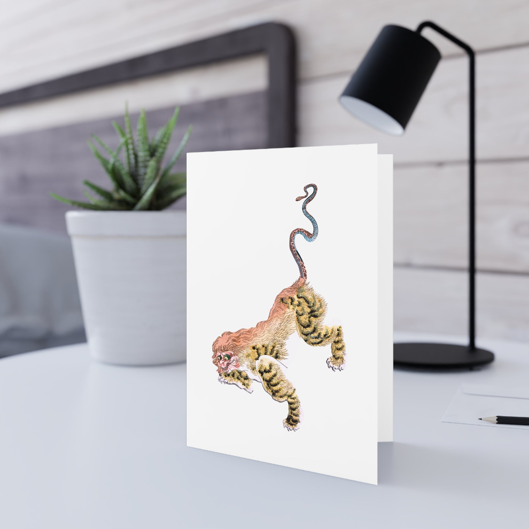 Nue Greeting Card - Manga Hanga - 