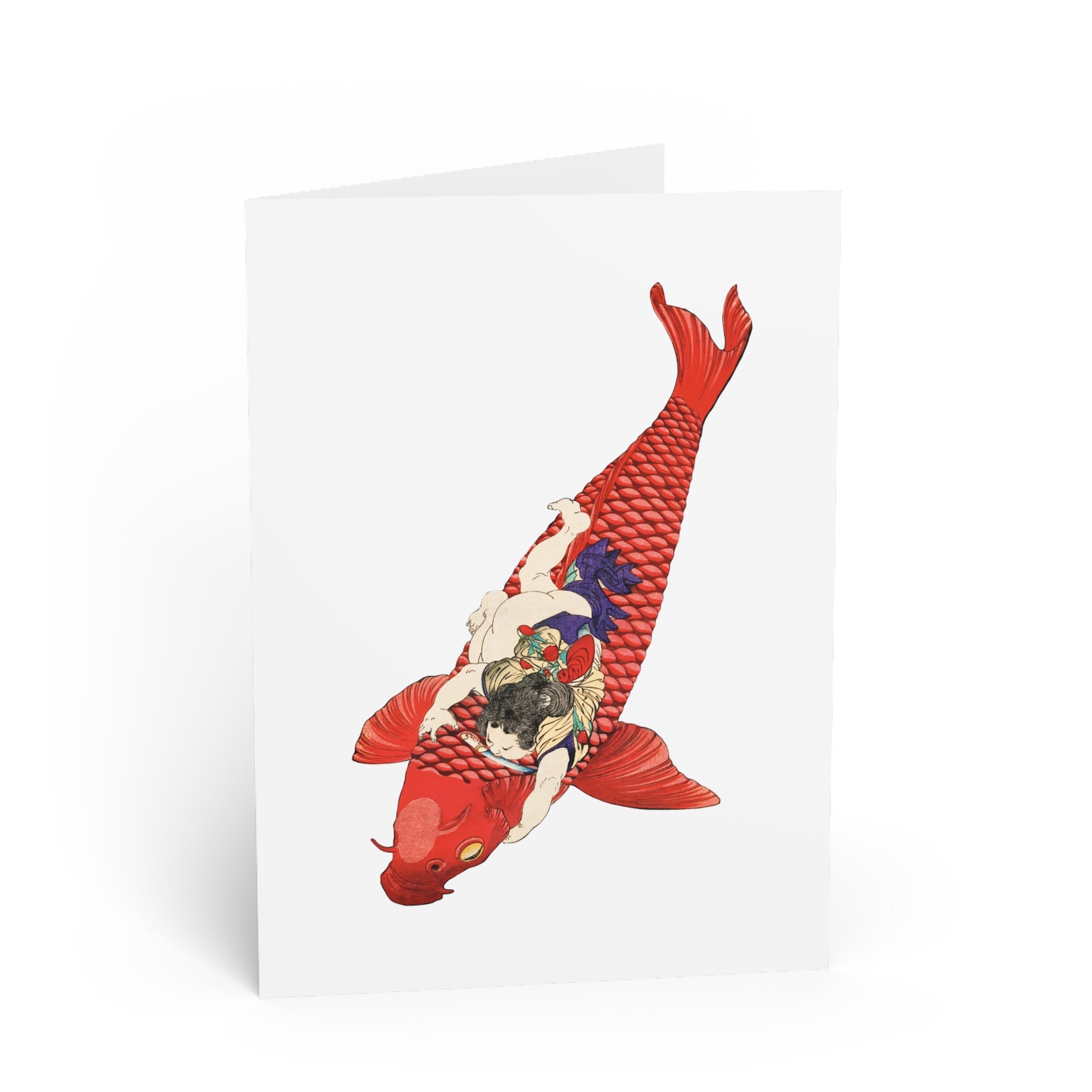Oniwakamaru Greeting Card - Manga Hanga - 22071563400034745120