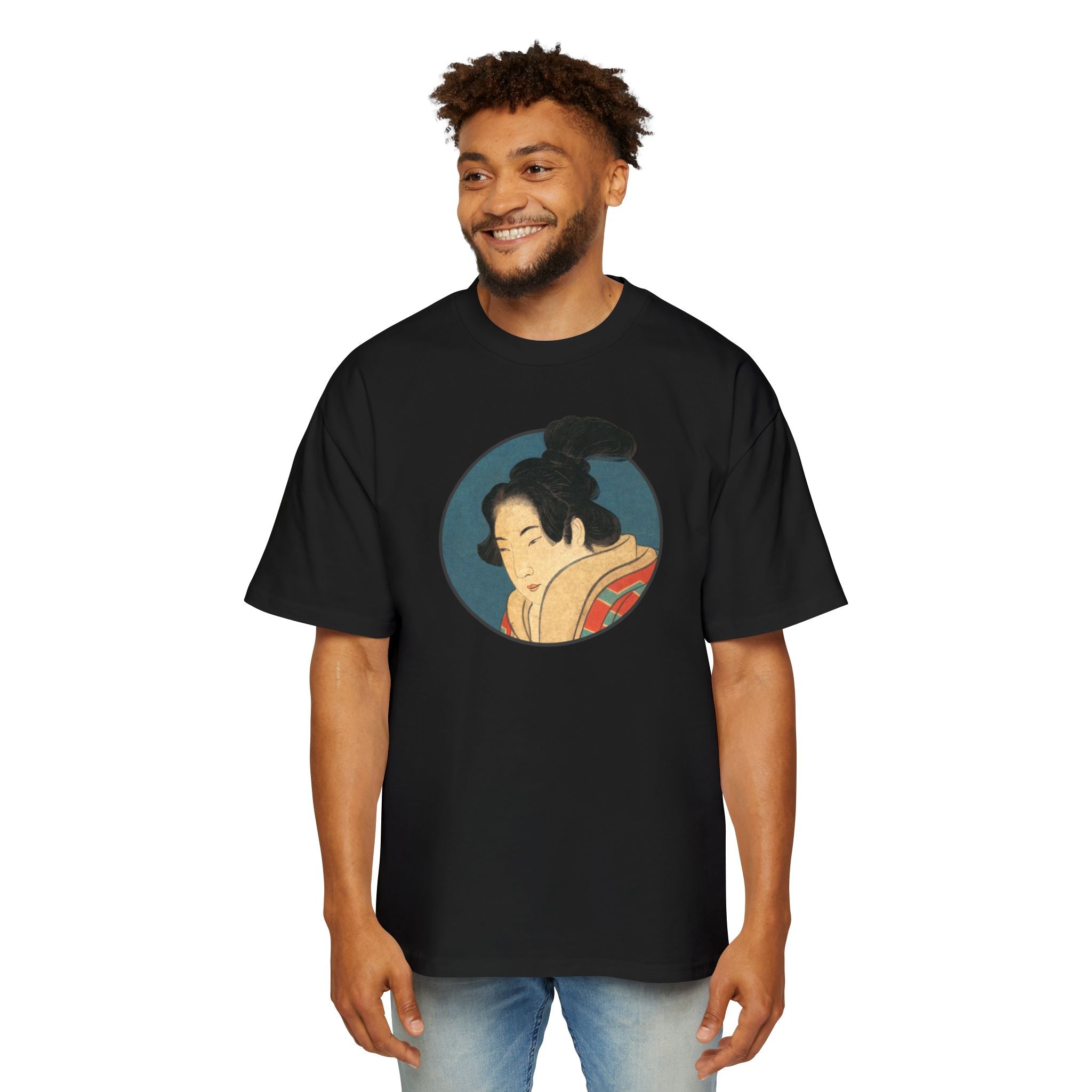 Portrait of a Woman Oversized T-Shirt
