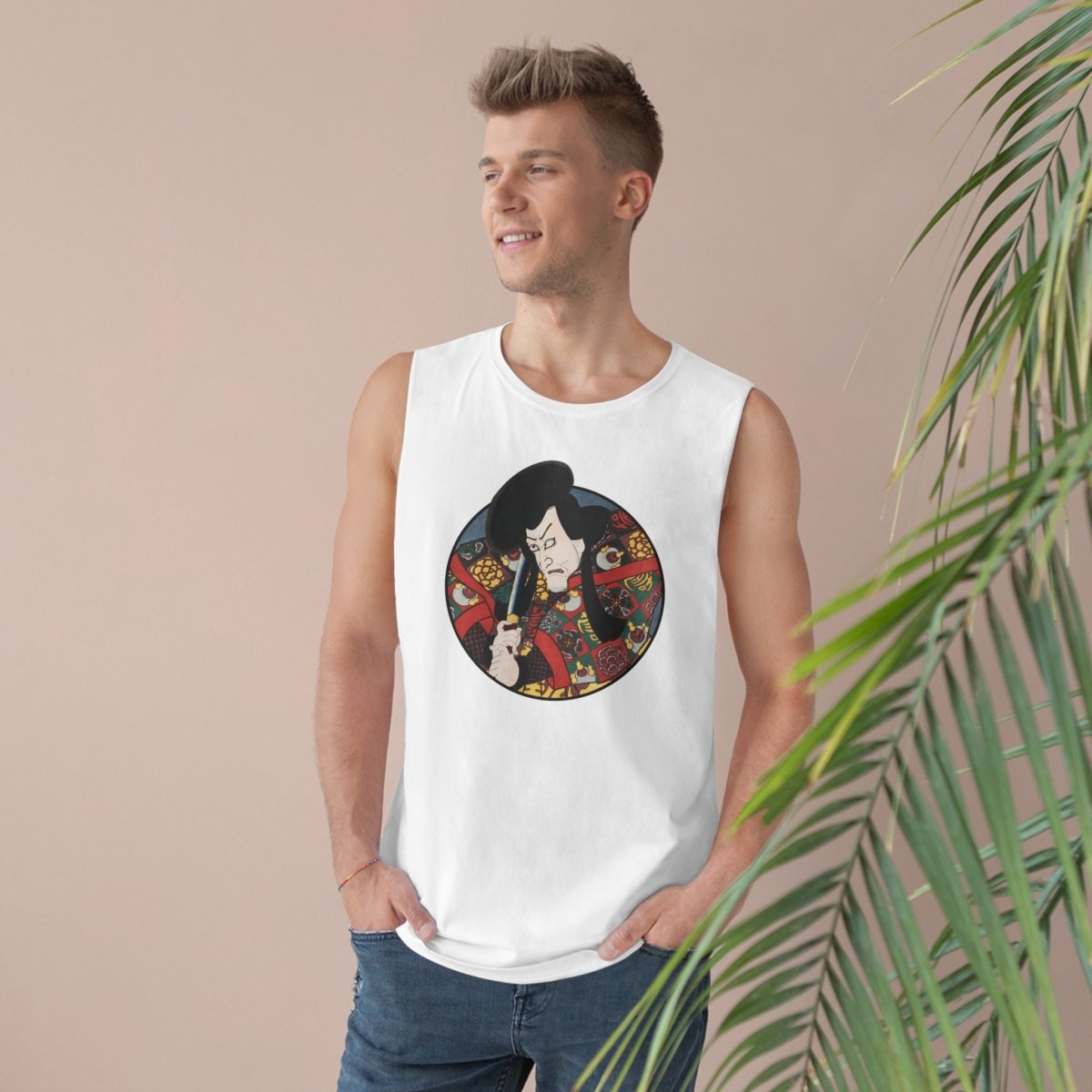 Portrait of Matsunami Kengyo Tank Top - Manga Hanga - 