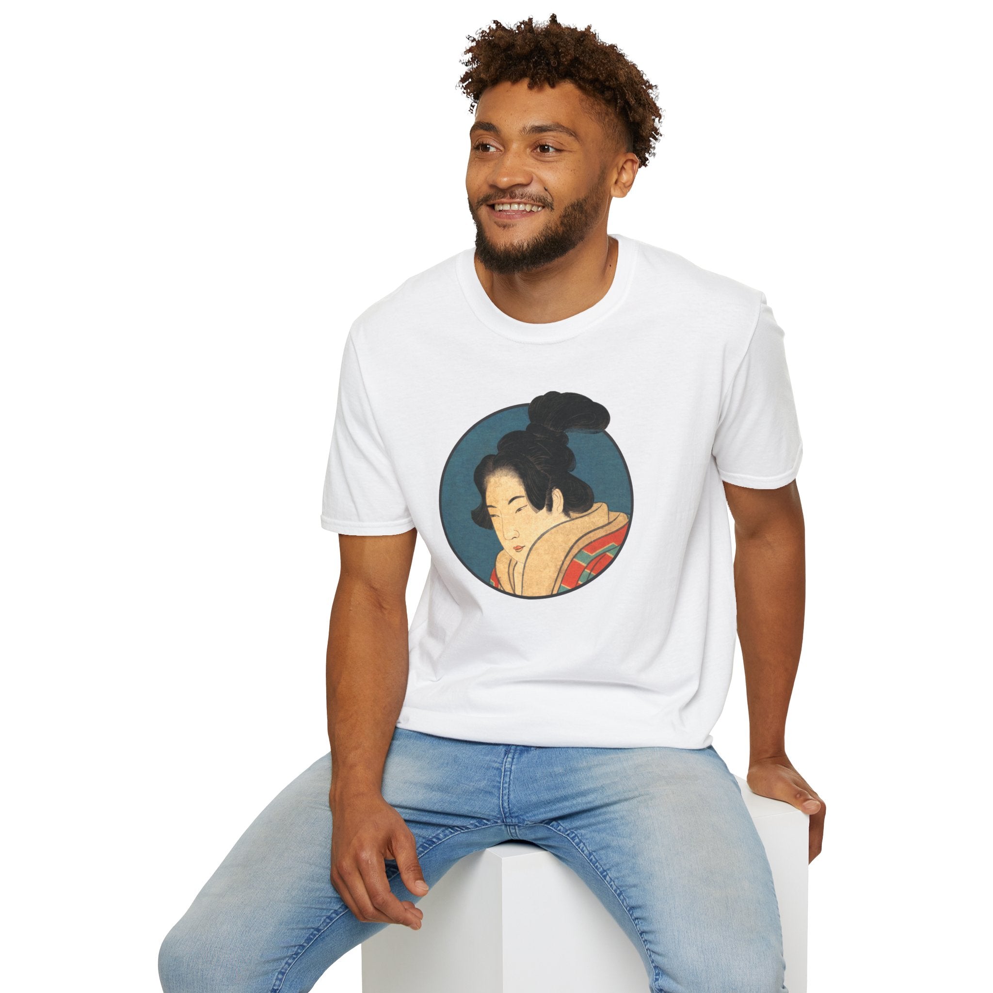 Portrait of a Woman T-Shirt - Front - Manga Hanga - 