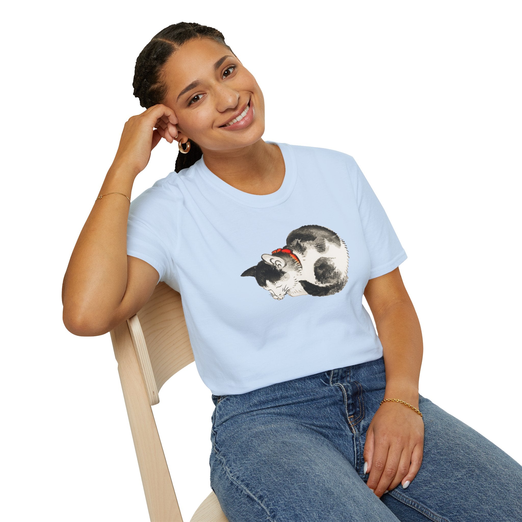 Sleeping Cat T-Shirt - Manga Hanga - 