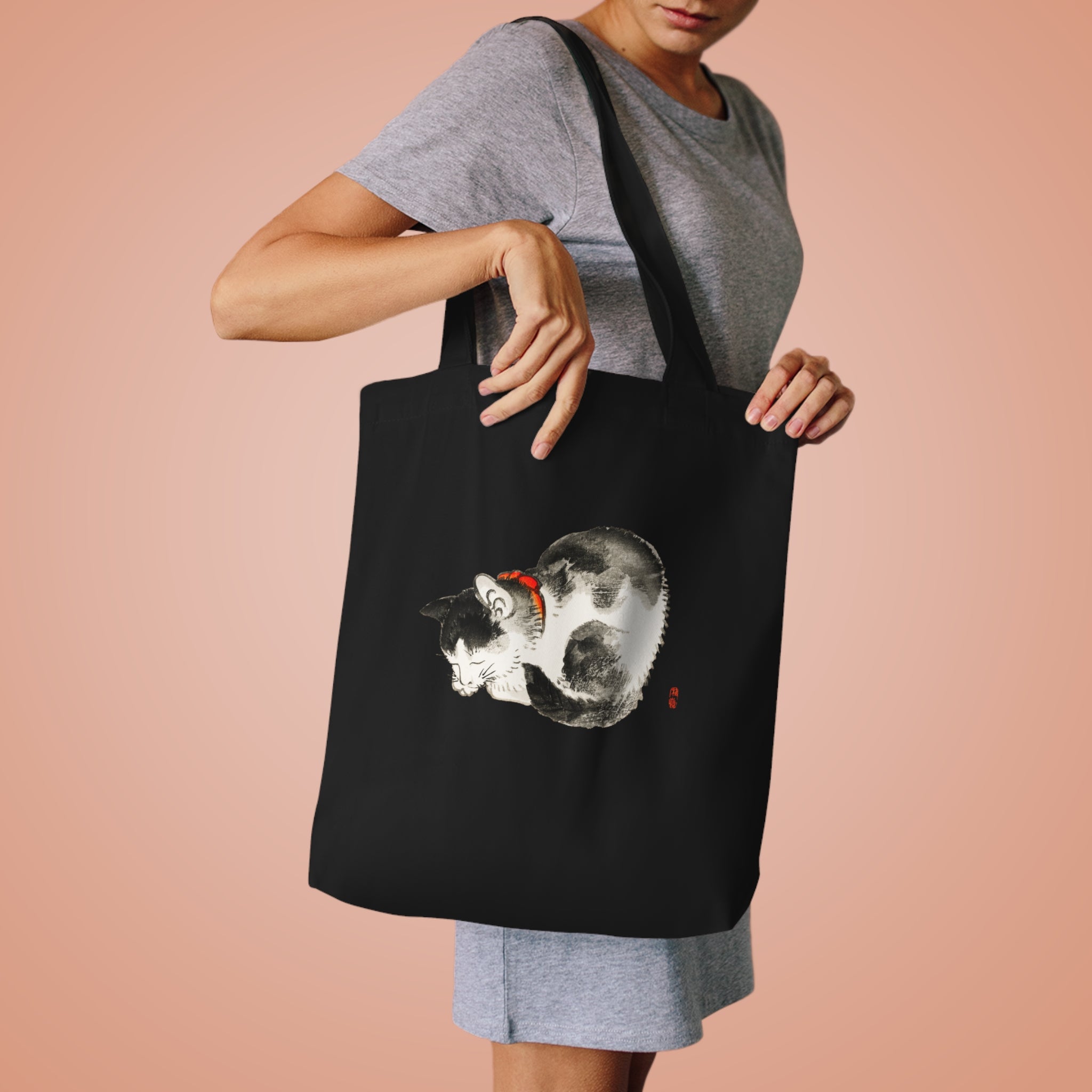 Sleeping Cat Tote - Manga Hanga - 12716812011938666620