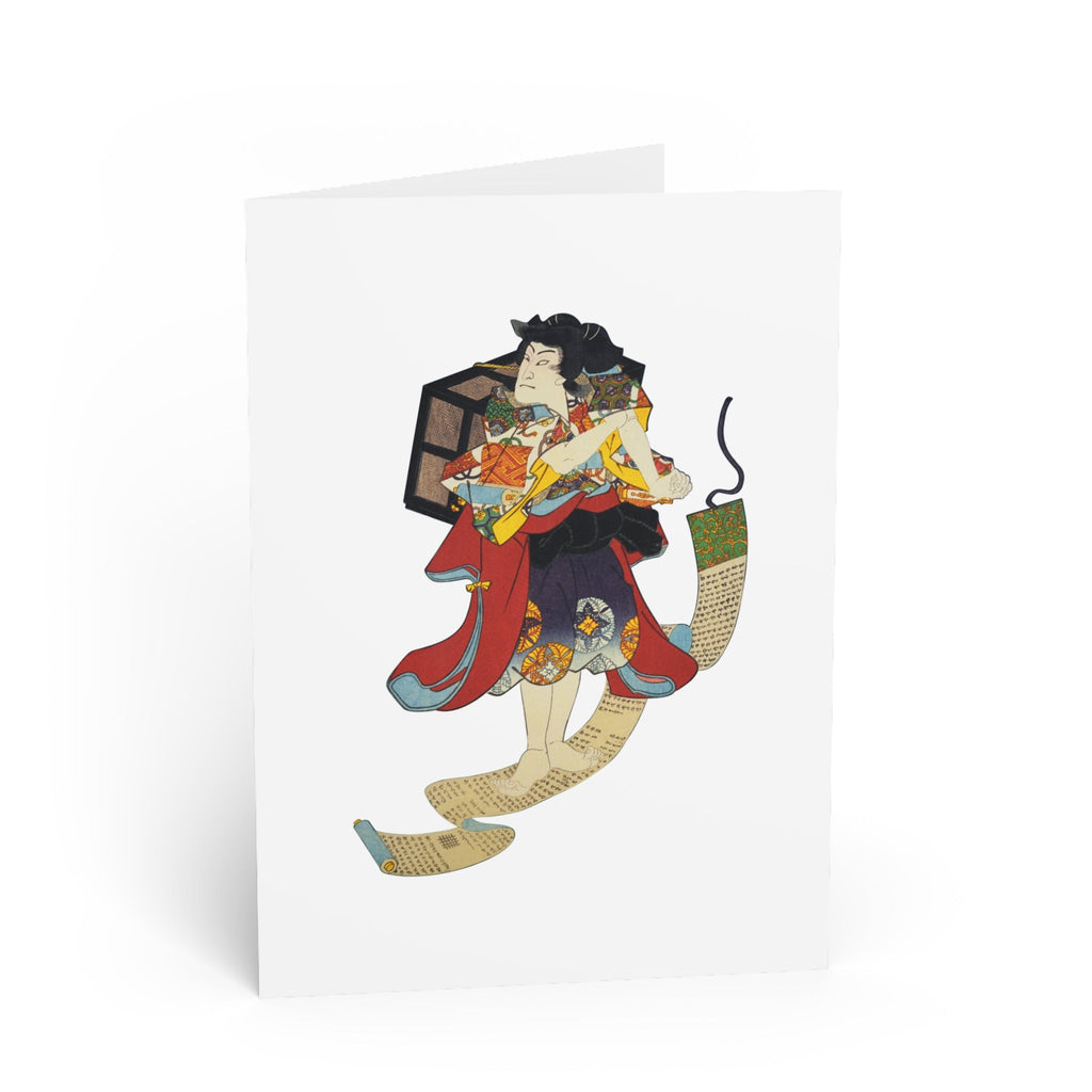 Sutewakamaru Greeting Card - Manga Hanga - 31504885899698351521
