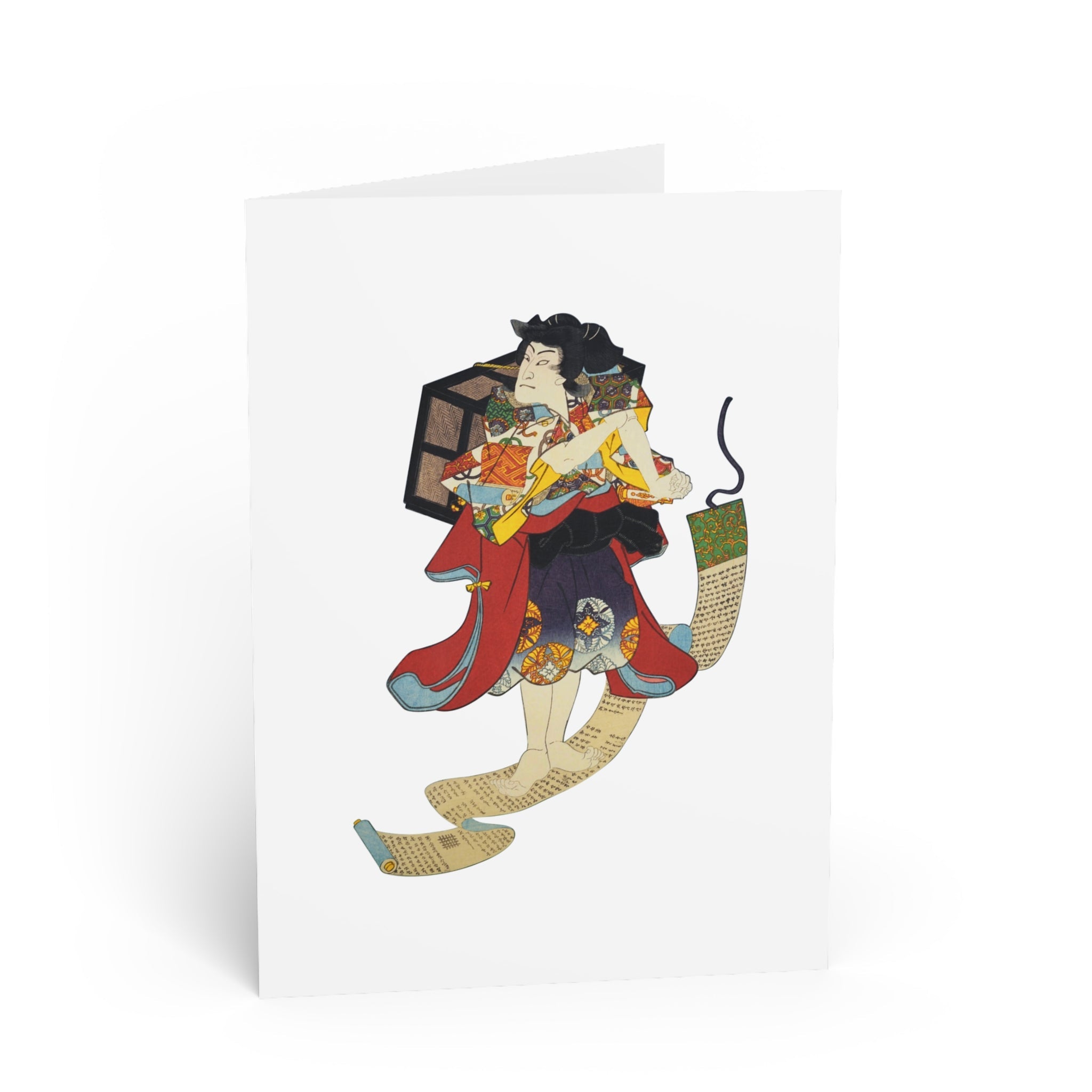 Sutewakamaru Greeting Card - Manga Hanga - 31504885899698351521