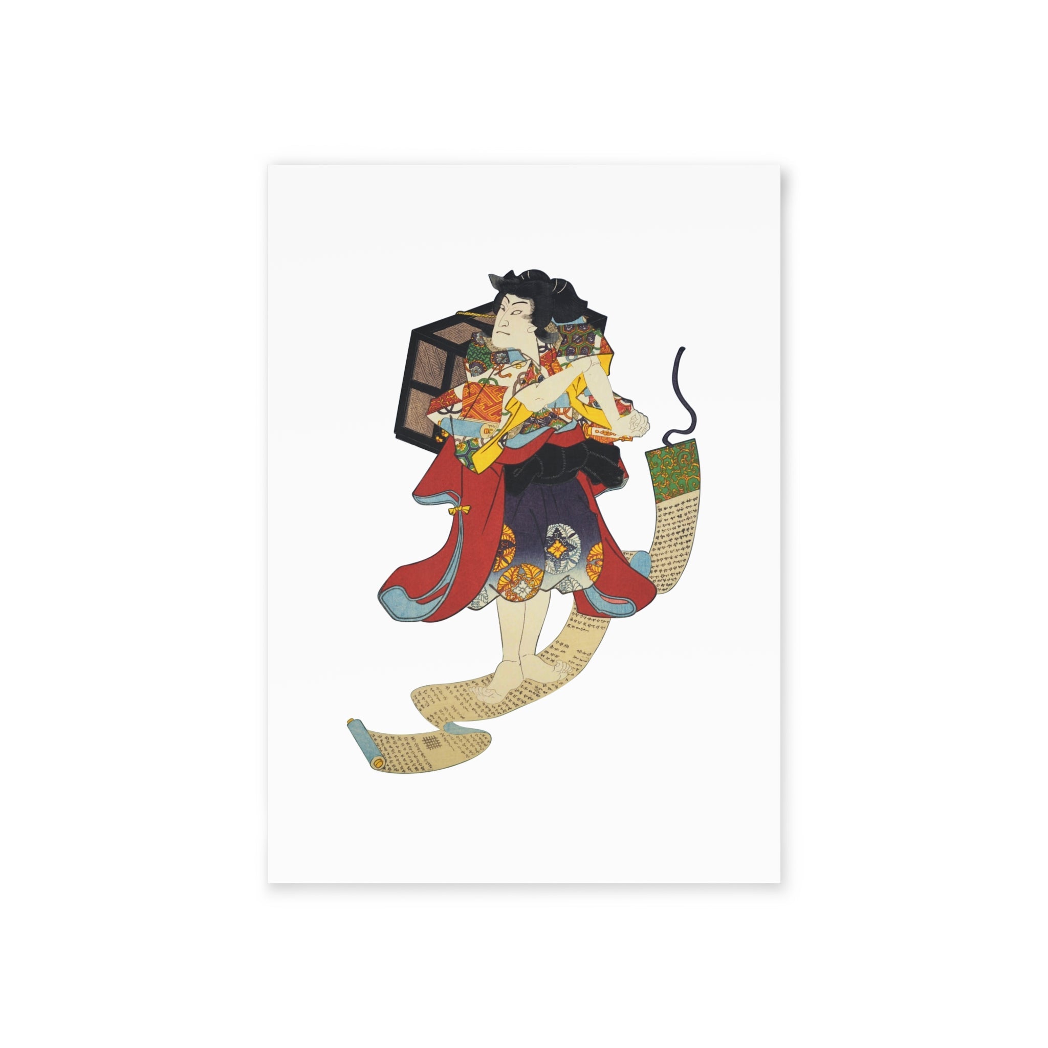 Sutewakamaru Postcard - Manga Hanga - 12552223201568709108