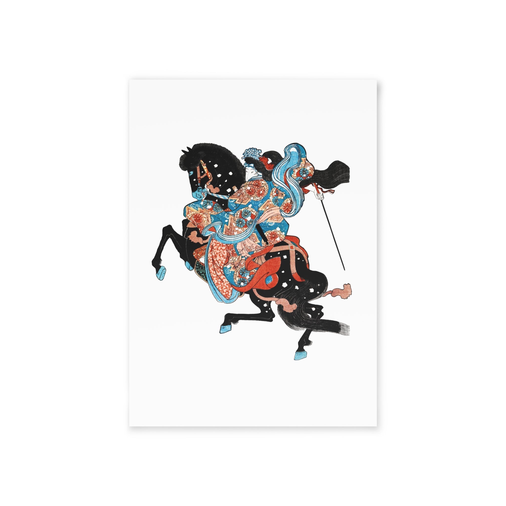 Tomoe Gozen Postcard - Manga Hanga - 63886658896457774927