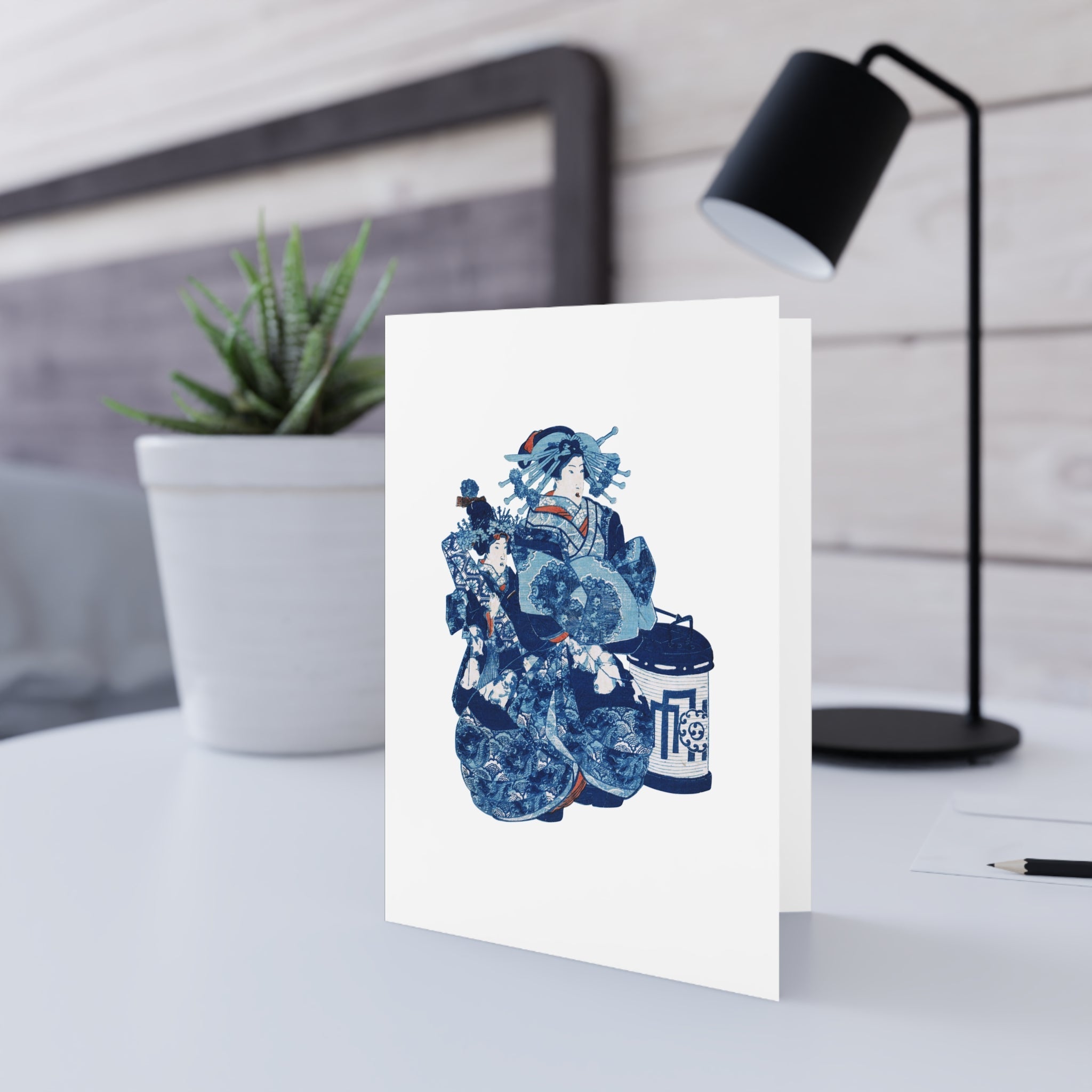 Usugumo Greeting Card - Manga Hanga - 