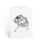 Warrior Greeting Card - Manga Hanga - 17387338651204449843