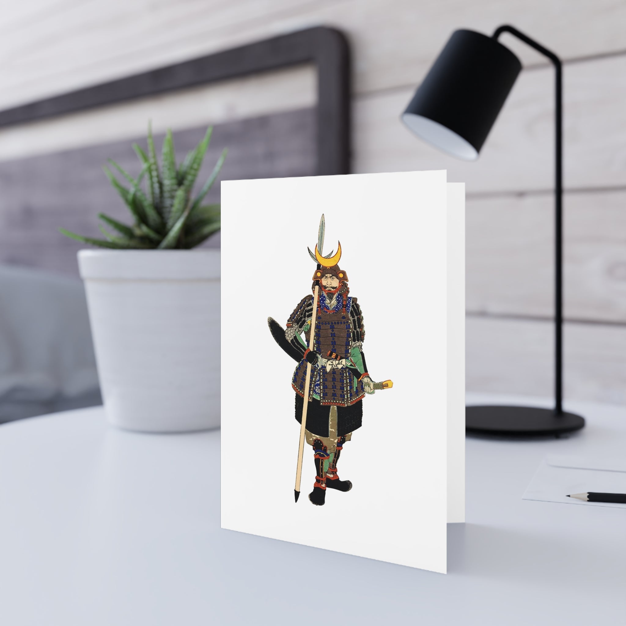 Yamanaka Yukimori Greeting Card - Manga Hanga - 