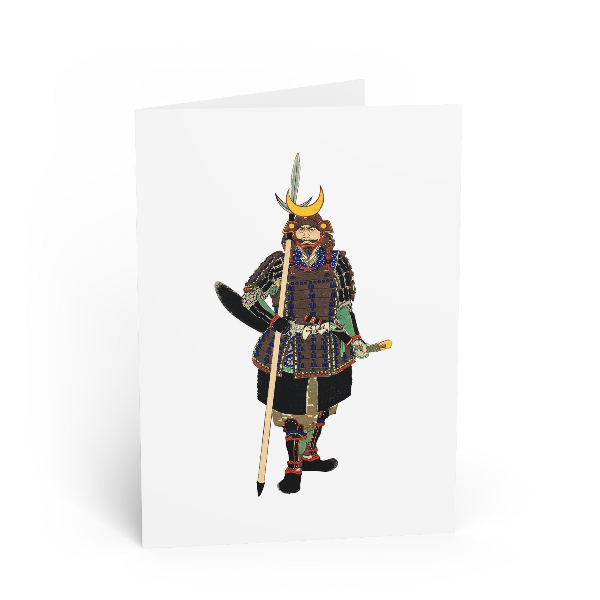 Yamanaka Yukimori Greeting Card - Manga Hanga - 12606425945326947118