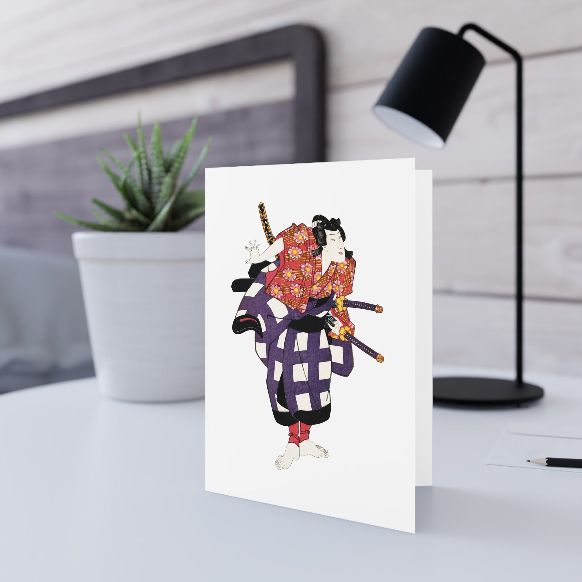 Manga Hanga - Greeting Card - 6x Kabuki Greeting Card bundle - 