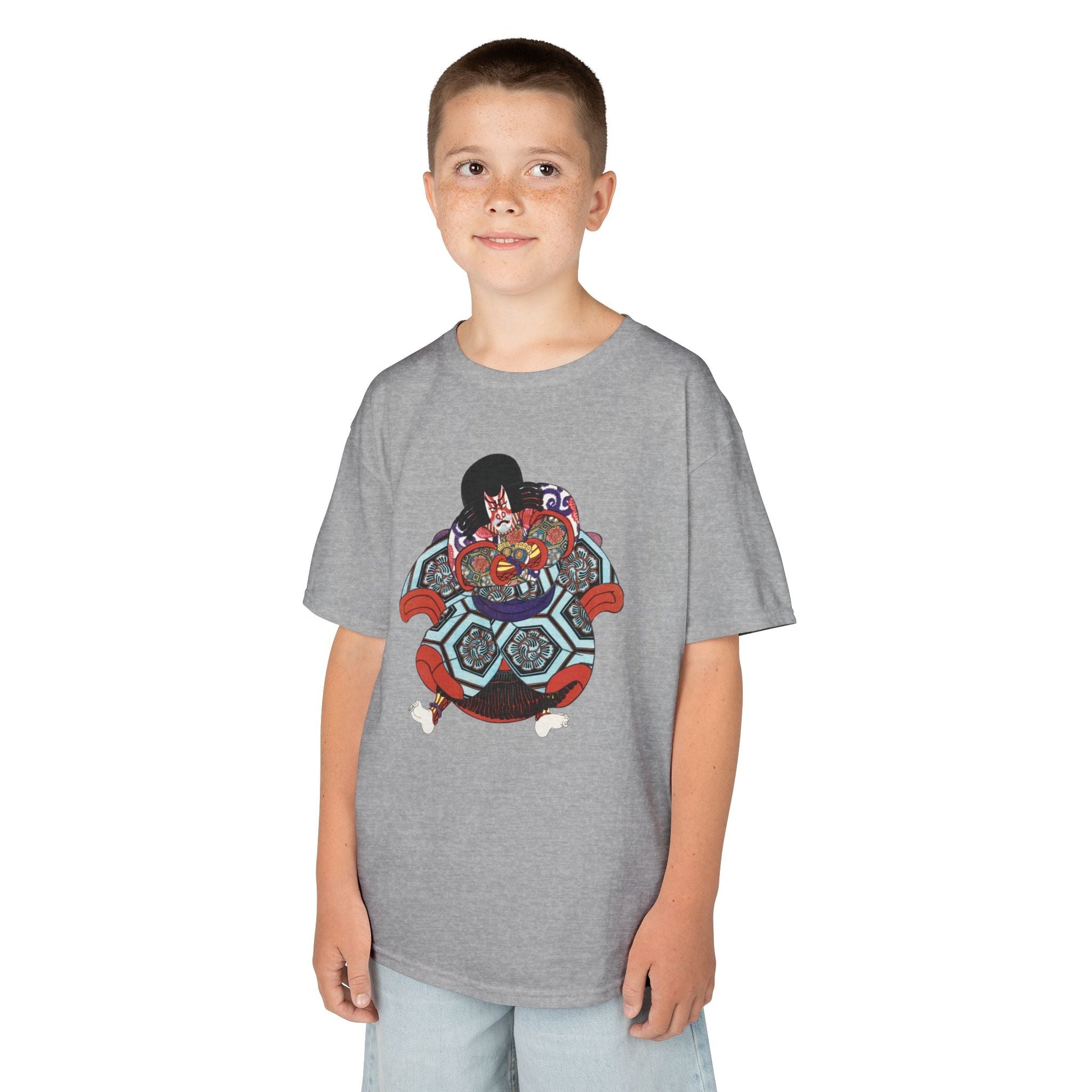 Manga Hanga - Kids clothes - Akushichibyōe Kagekiyo Kids T-Shirt - 20198002092119846553