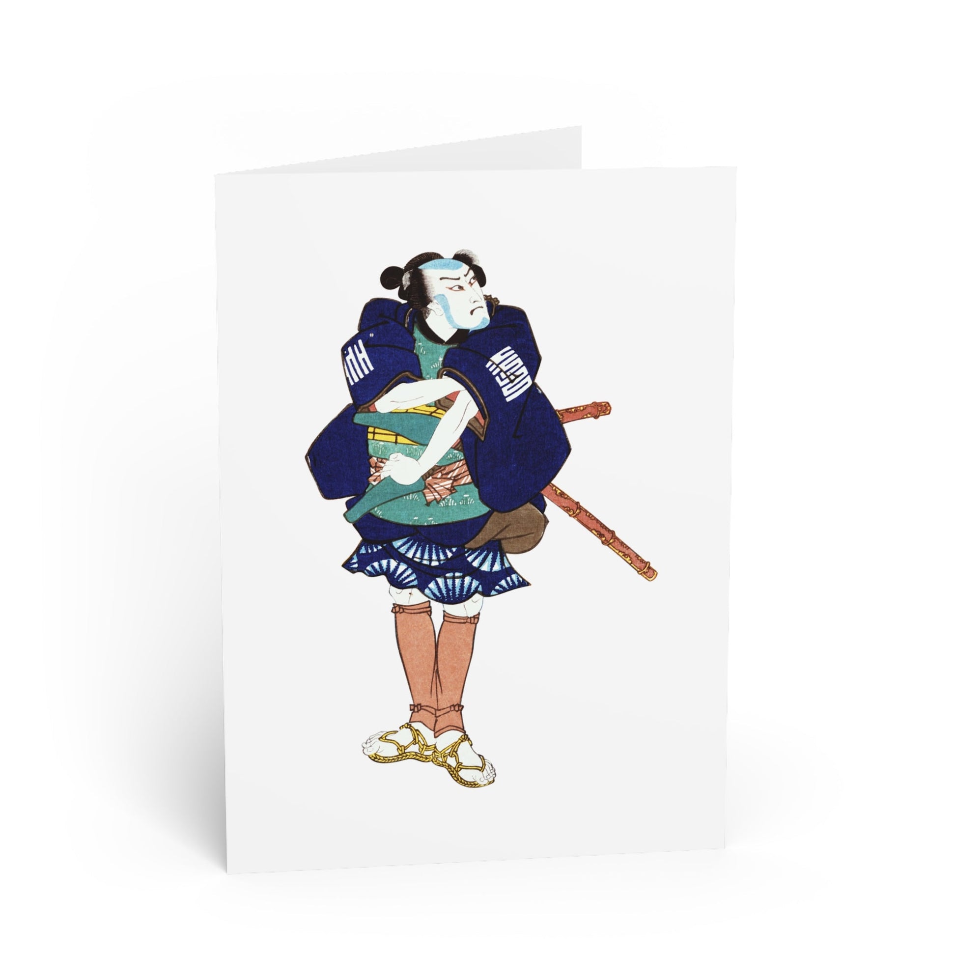 Manga Hanga - Paper products - Ashigaru Ichiuemon Greeting Card - 38552098143684399688