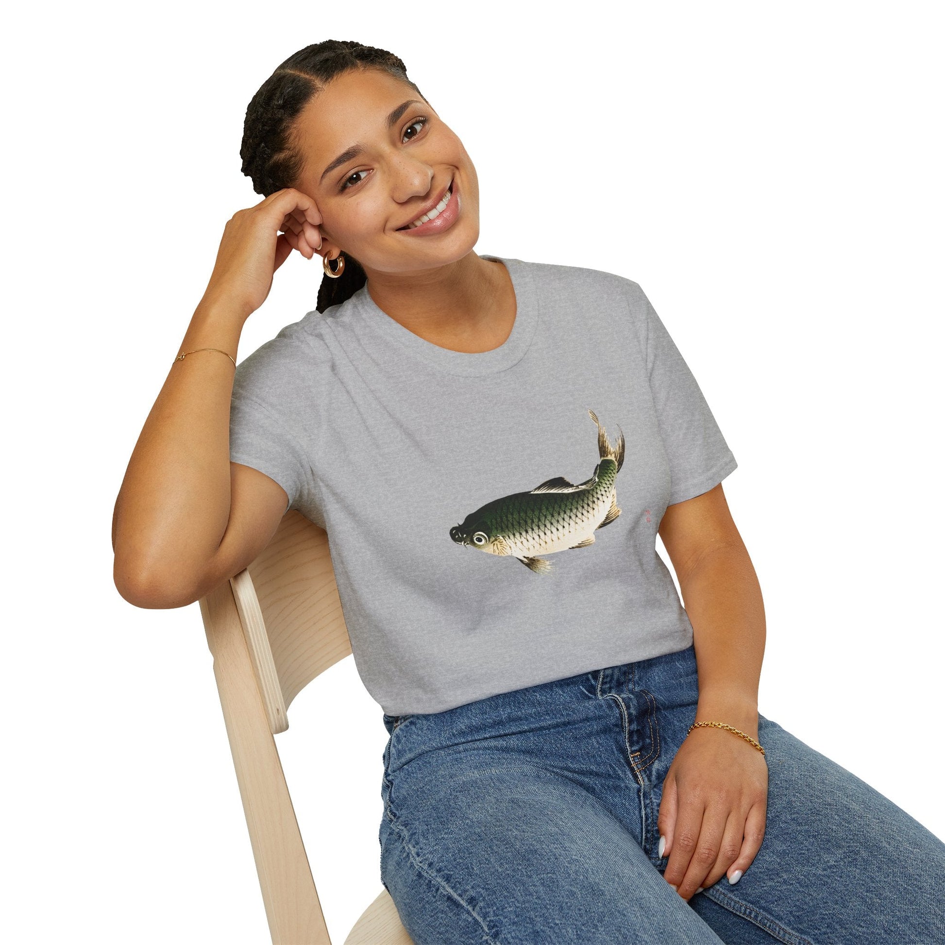 Manga Hanga - T-Shirt - Carp Fish T-Shirt - 82682556993146168018
