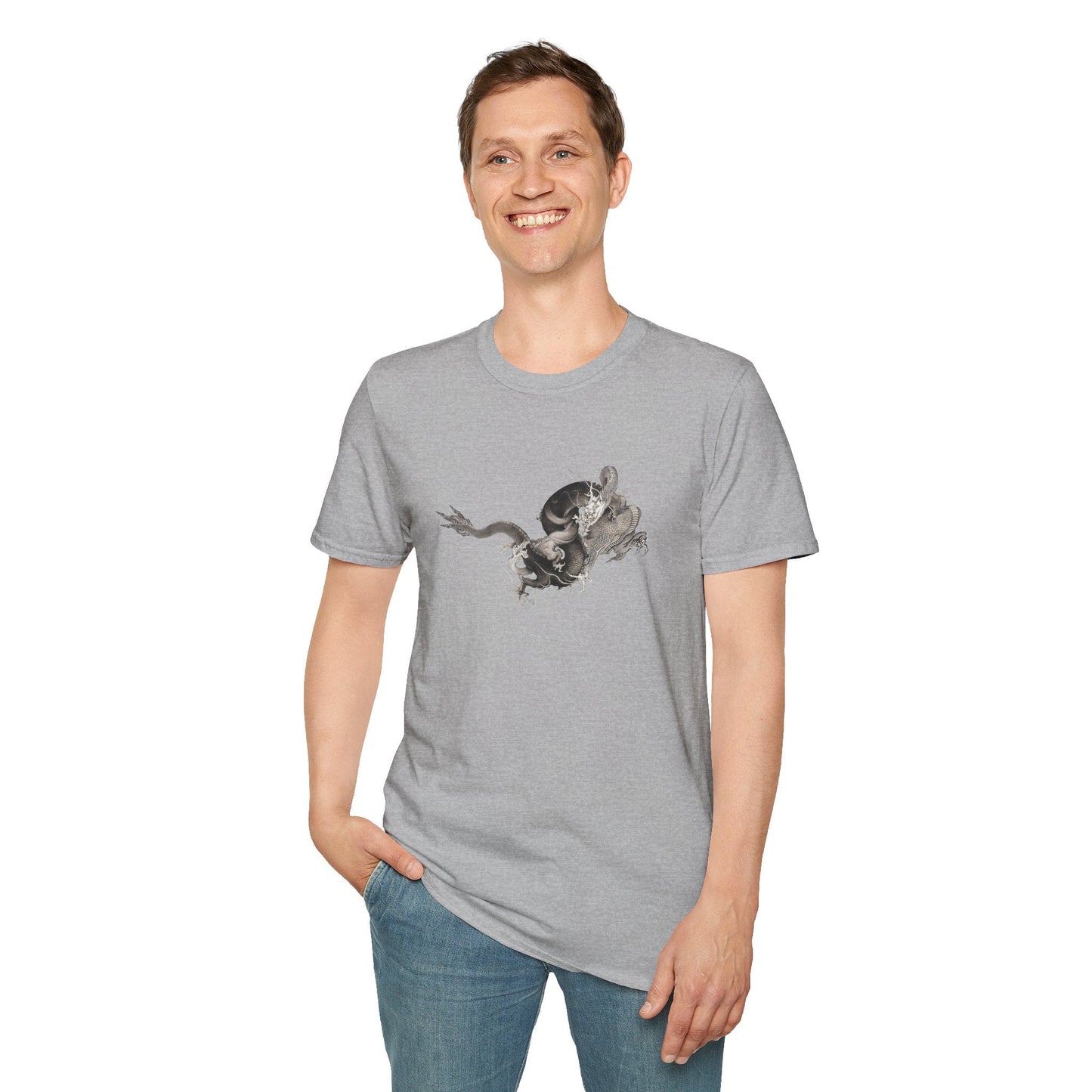 Manga Hanga - T-Shirt - Dragon - 10789481042836203547