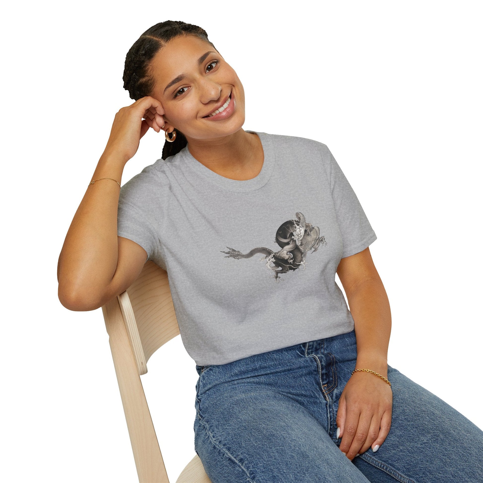 Manga Hanga - T-Shirt - Dragon - 10789481042836203547