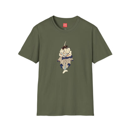 Manga Hanga - T-Shirt - Fujikawa Mizuemon T-Shirt - 21100305709516769953