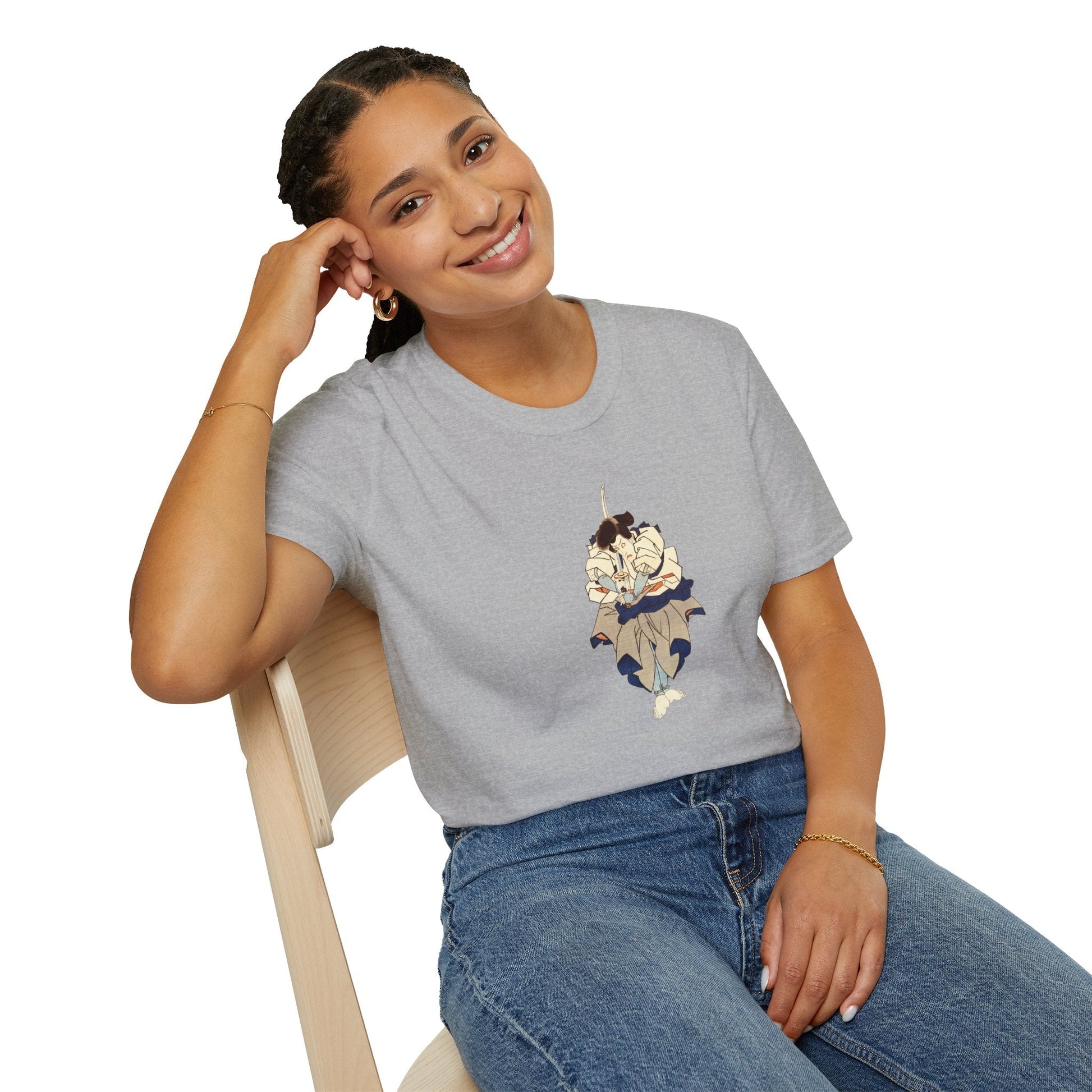 Manga Hanga - T-Shirt - Fujikawa Mizuemon T-Shirt - 31190243608503072406