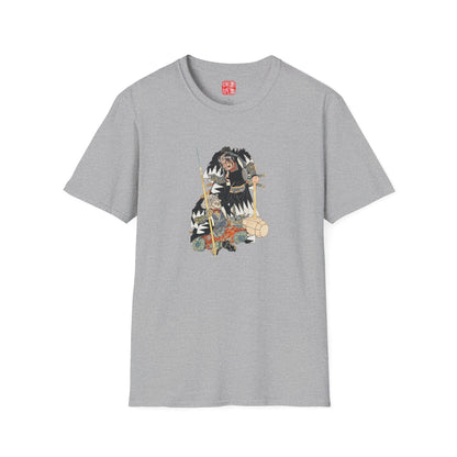 Manga Hanga - T-Shirt - Horibe Yatsubei and Horibe Yajibei T-Shirt - 15519524646658060765