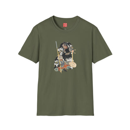 Manga Hanga - T-Shirt - Horibe Yatsubei and Horibe Yajibei T-Shirt - 16548742068123314681